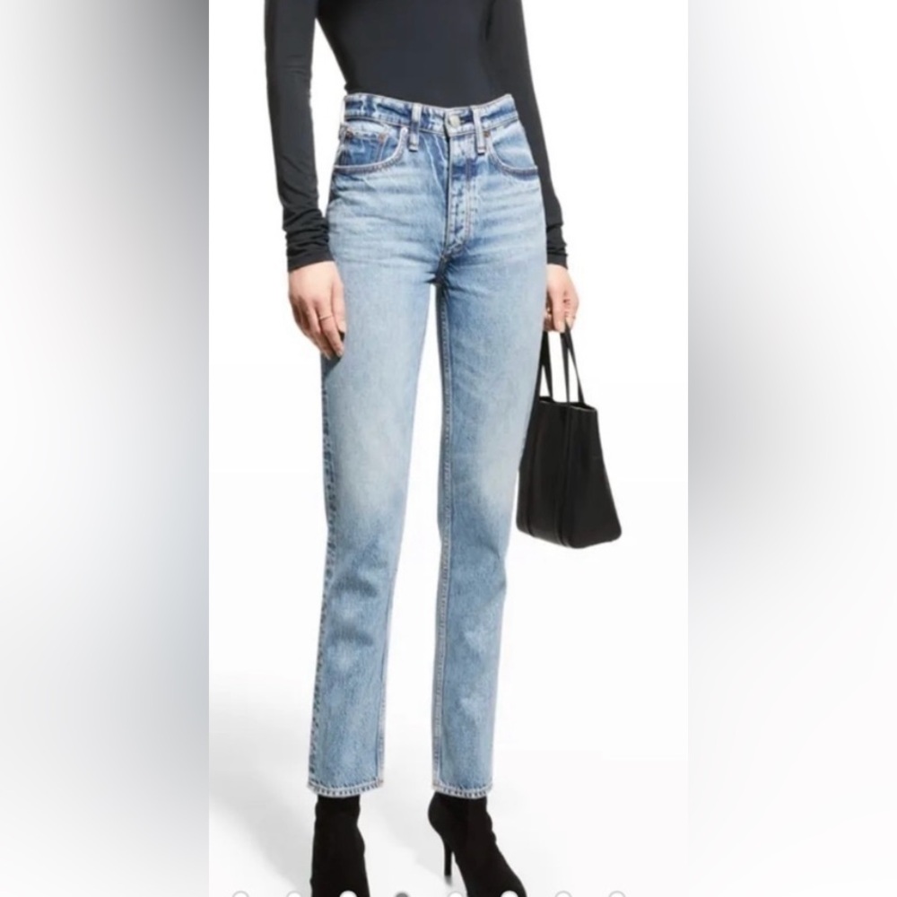 Rag & bone nina  high rise ankle skinny